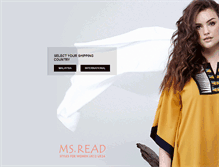 Tablet Screenshot of msreadshop.com
